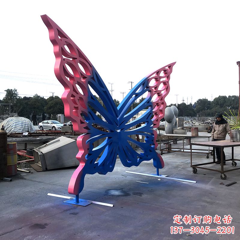 福建不锈钢蝴蝶雕塑