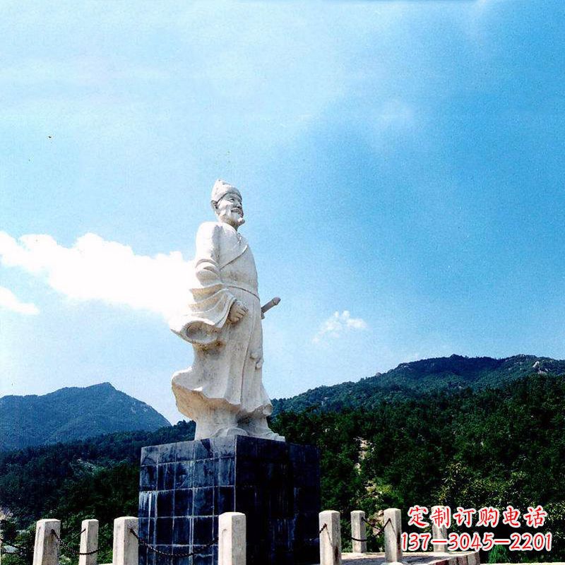 福建贵州中领雕塑-朱元璋石雕塑像