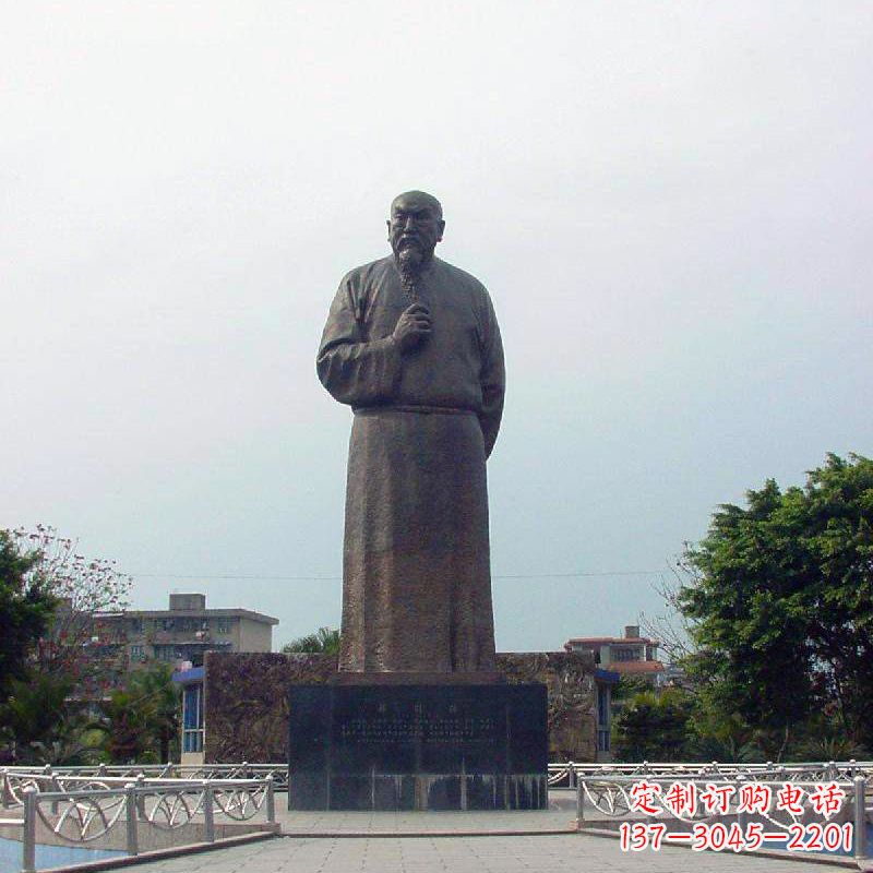 福建精美林则徐雕塑,传承历史文化