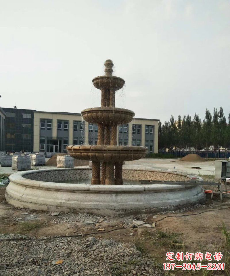 福建大型喷泉铜雕