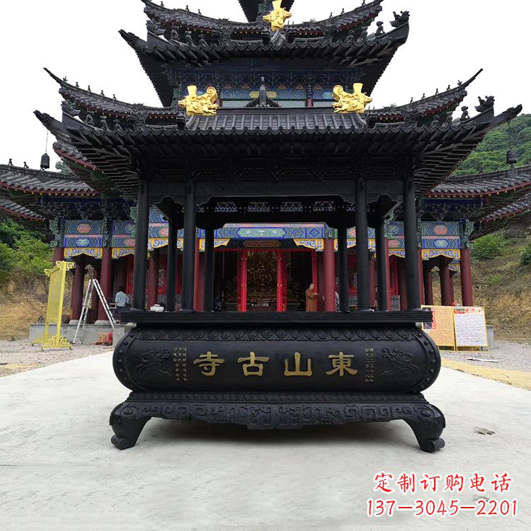 福建大型寺庙香炉雕塑