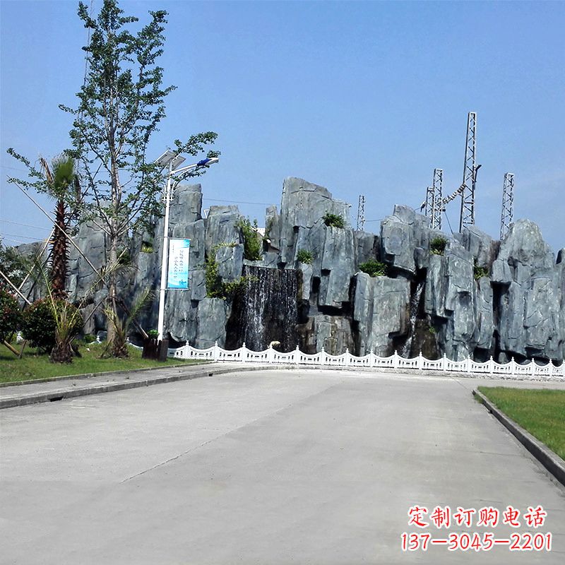 福建大型塑石假山雕塑
