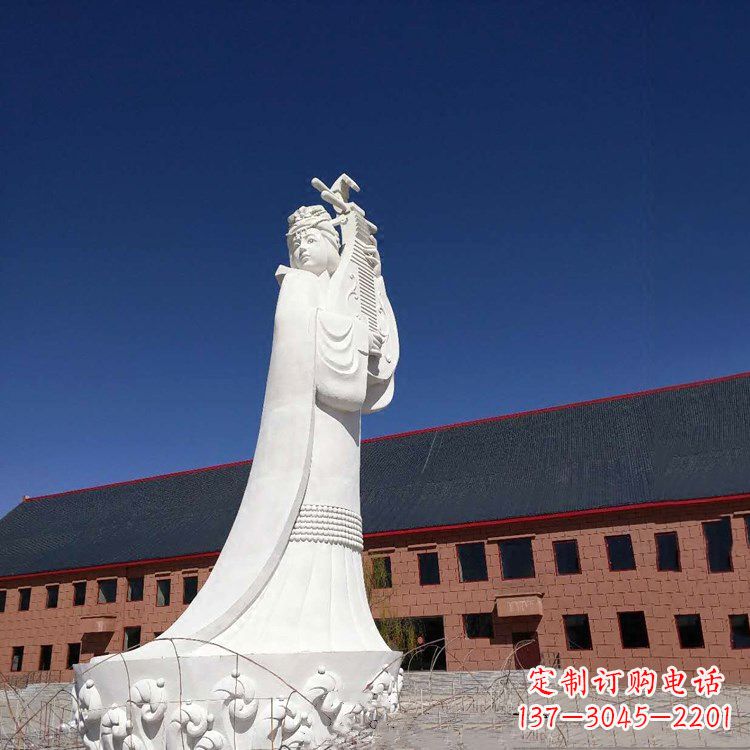 福建大型中国古代四大美女之王昭君出塞石雕塑