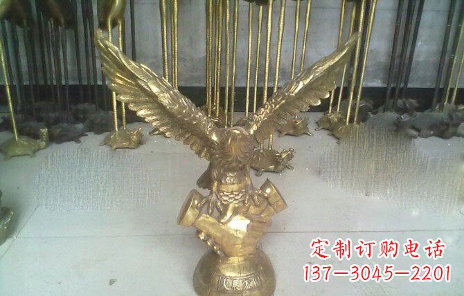 福建大展宏图老鹰铜雕