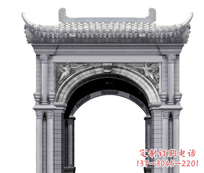 福建单门村口石牌坊