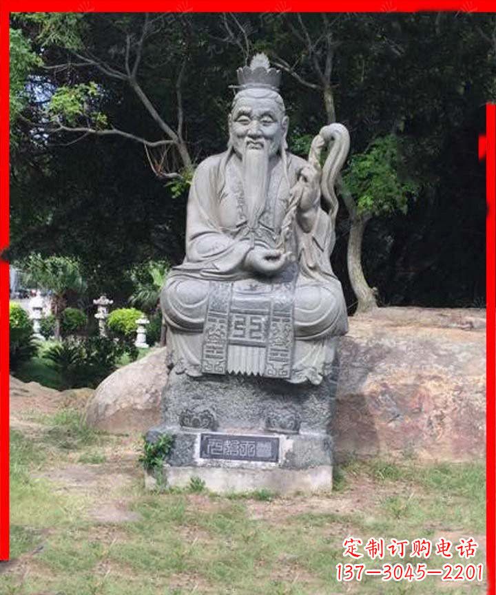 福建元始天尊神像石雕