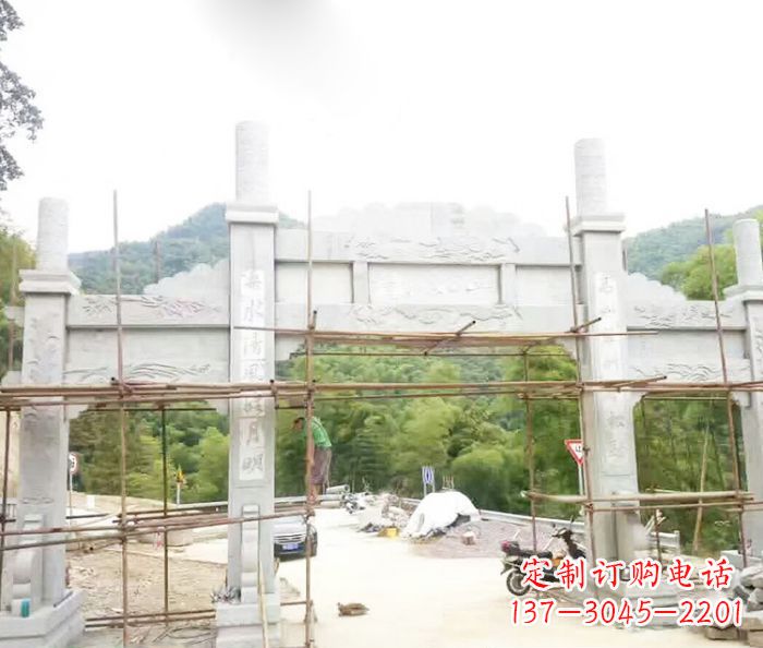 福建专业牌坊雕塑定制