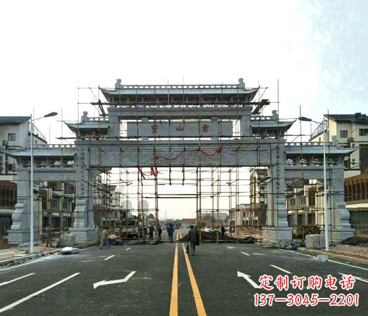 福建牌坊石雕——精致细腻,展示正气