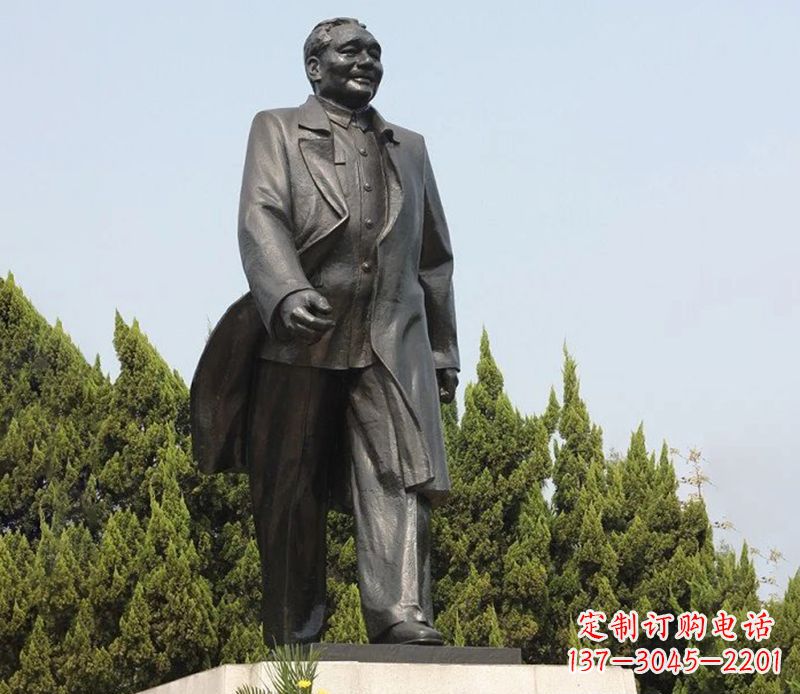 福建邓小平公园伟人铜雕