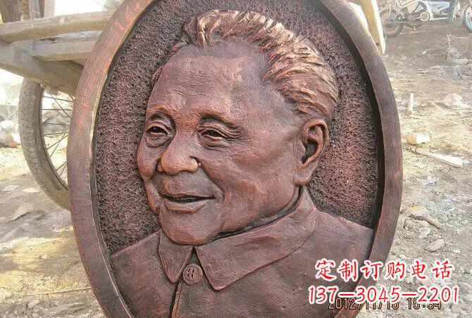 福建传承历史,永记邓小平——邓小平头像铜雕塑