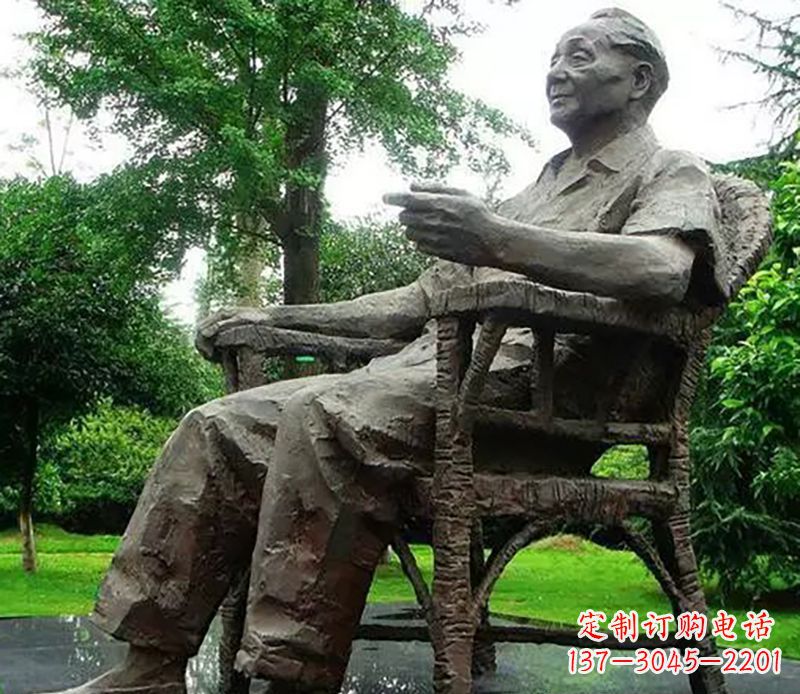 福建邓小平伟人公园铜雕—荣耀家乡,让历史永生
