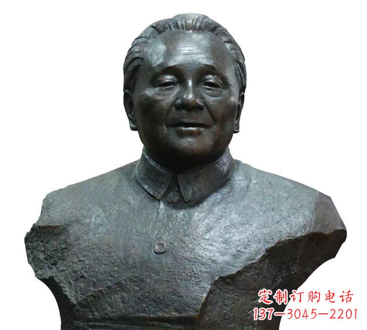 福建伟大领袖邓小平胸像铜雕