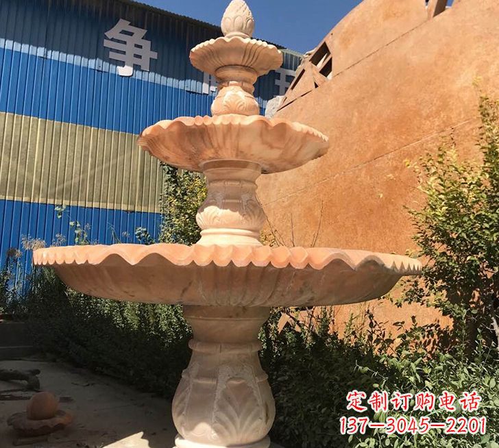 福建跌水盆喷泉石雕