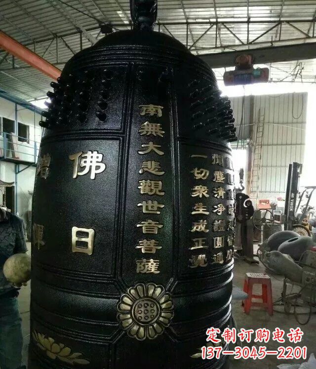 福建精美铜雕铜钟