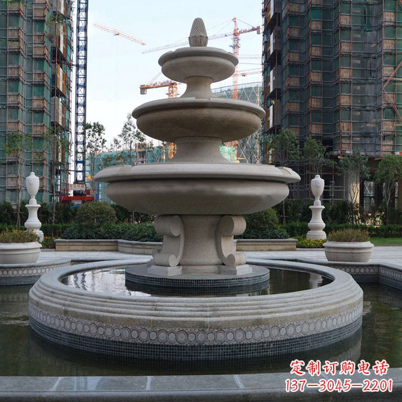 福建东阳石雕喷泉水景