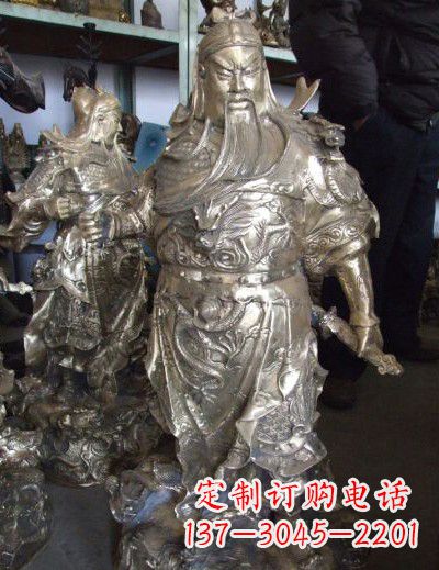 福建锻铜关公雕塑,追求完美的精品工艺