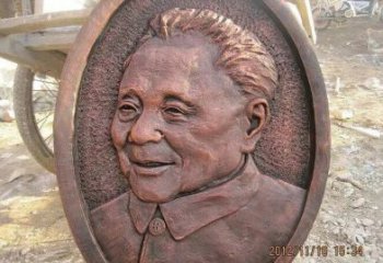 福建传承历史，永记邓小平——邓小平头像铜雕塑