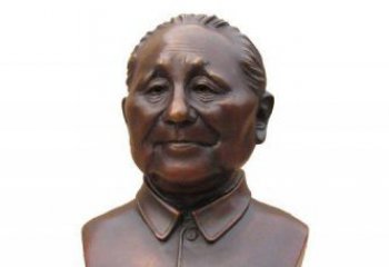 福建伟人铜雕邓小平胸像