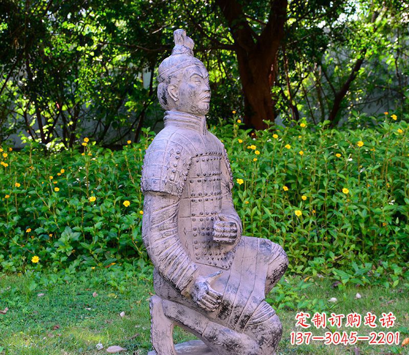 福建传统文化经典--仿古兵马俑雕塑