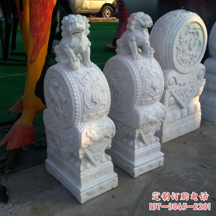 福建仿古门墩石雕塑,让您的家园更加精致