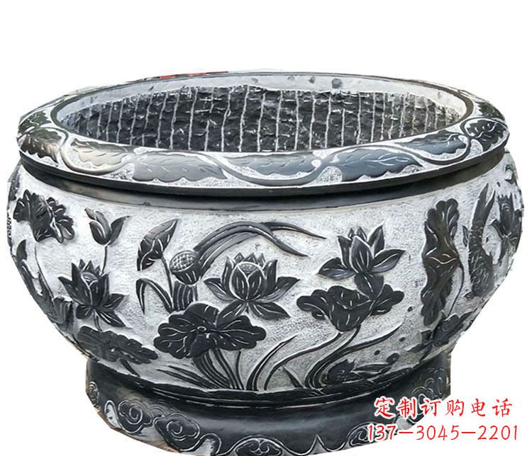 福建传承古典,精致仿古庭院花盆雕塑
