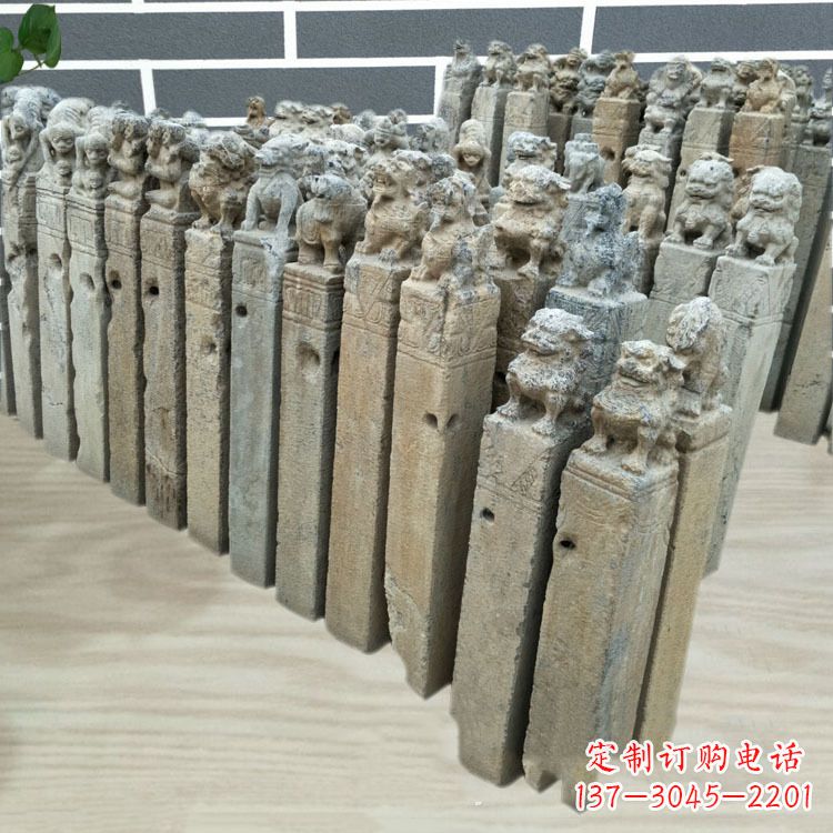 福建仿古做旧马雕塑