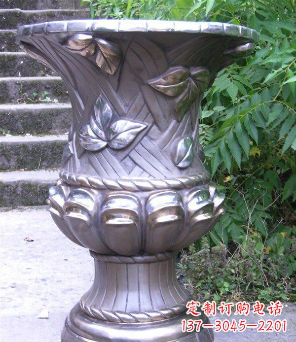 福建玻璃钢花盆雕塑