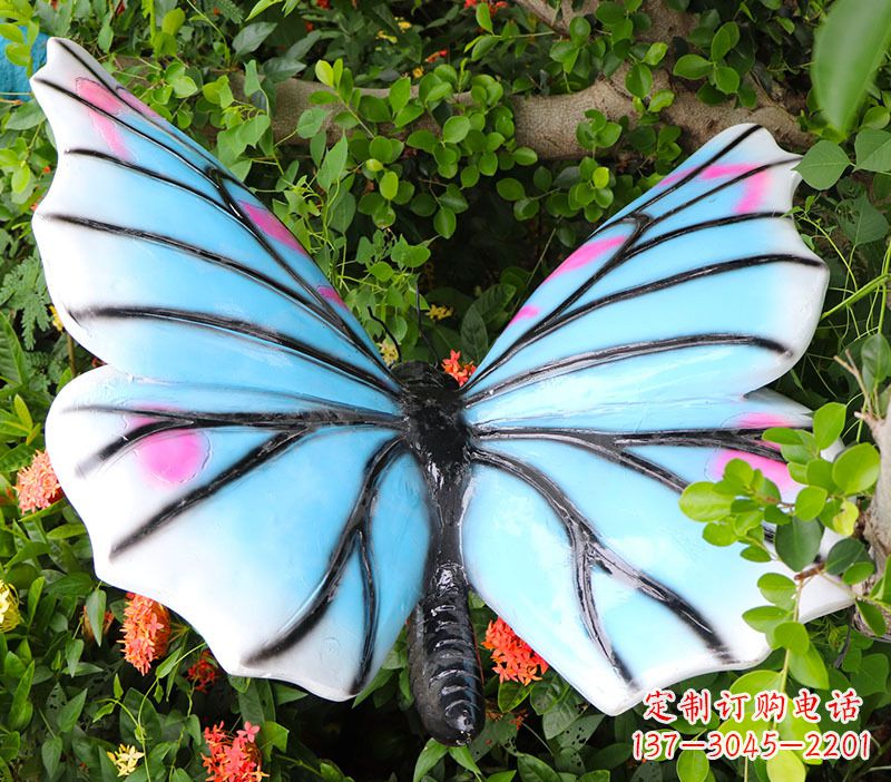 福建魔法般的蝴蝶花园雕塑