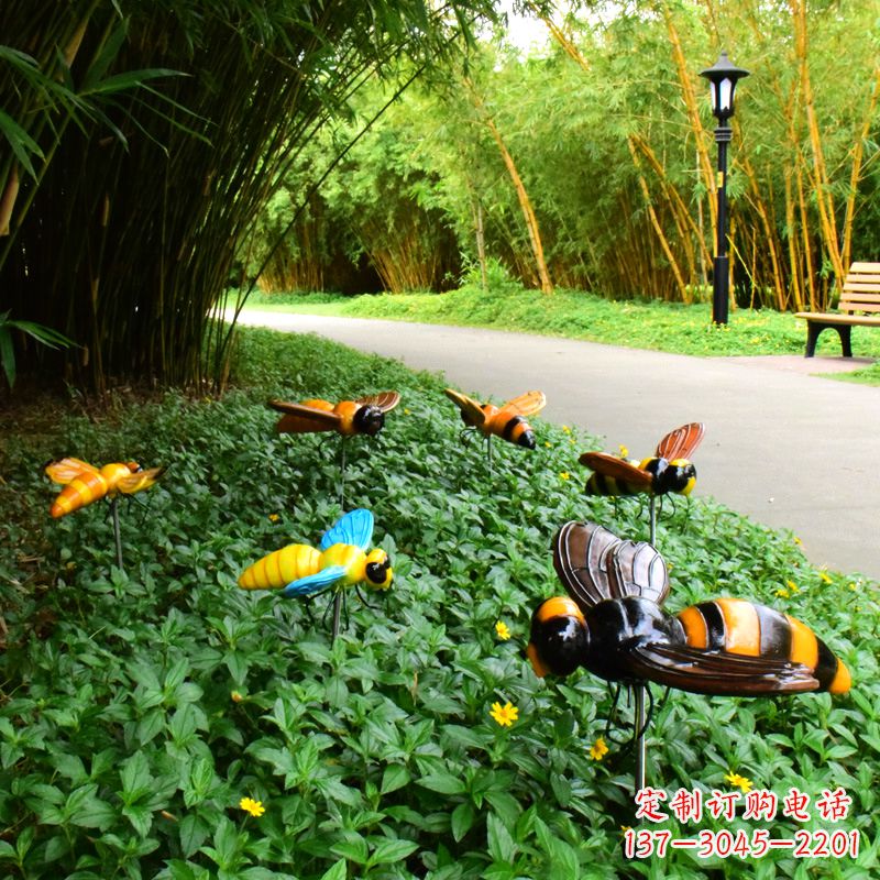 福建中领雕塑自然蜜蜂雕塑