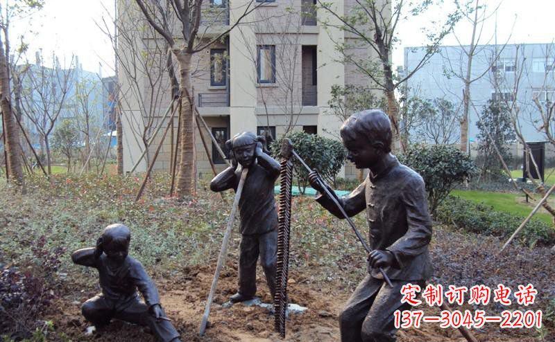 福建中领雕塑 | 为儿童景观带来美好的铜雕塑