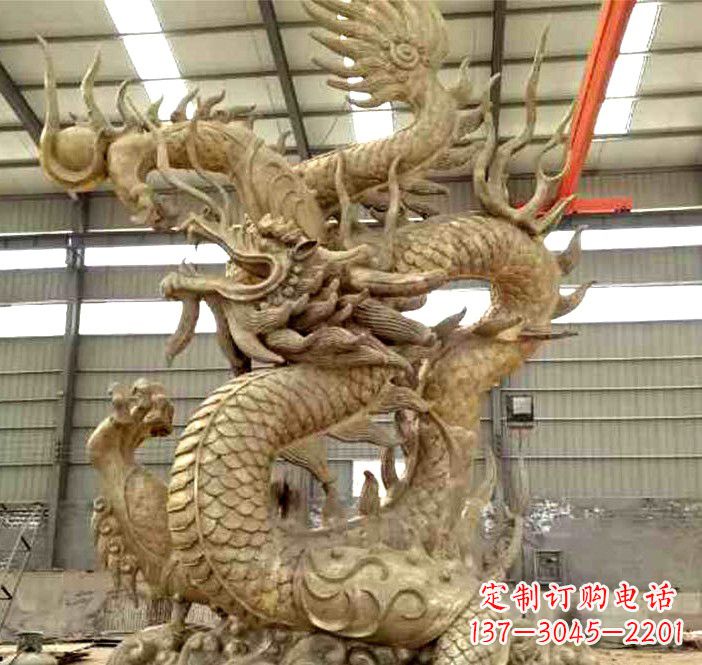 福建飞龙铜雕塑