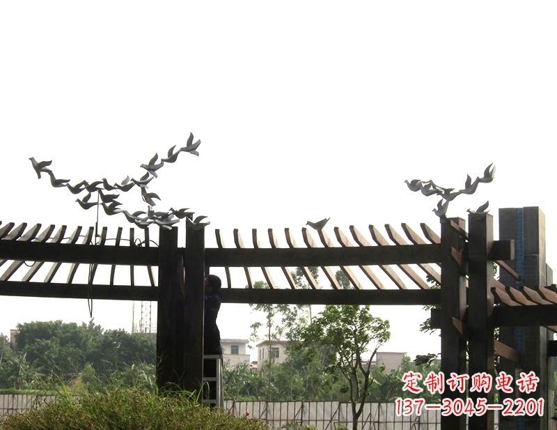福建飞翔美景·鸽子雕塑