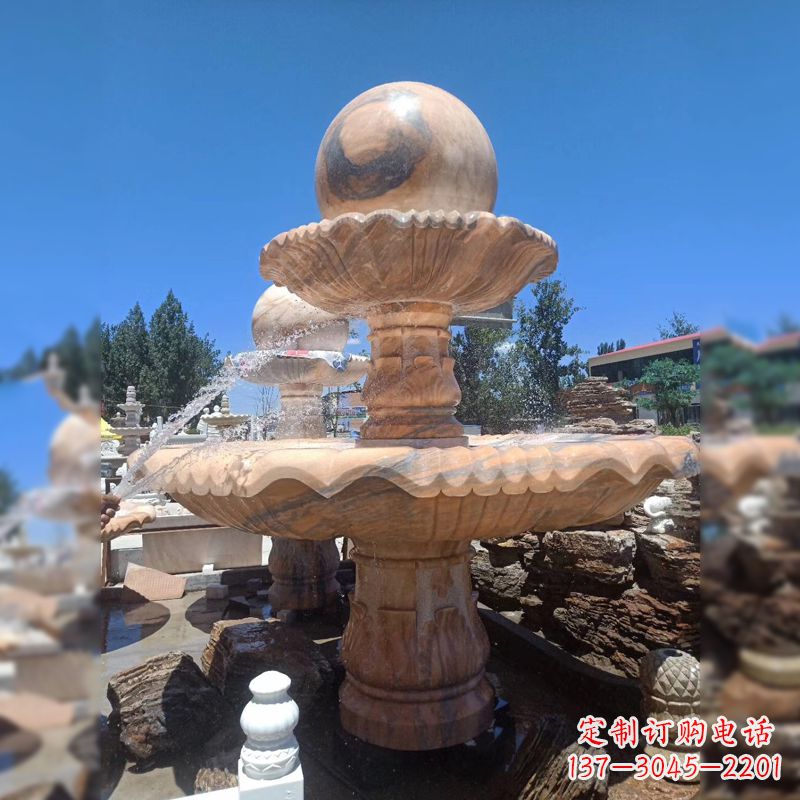 福建风水球水景