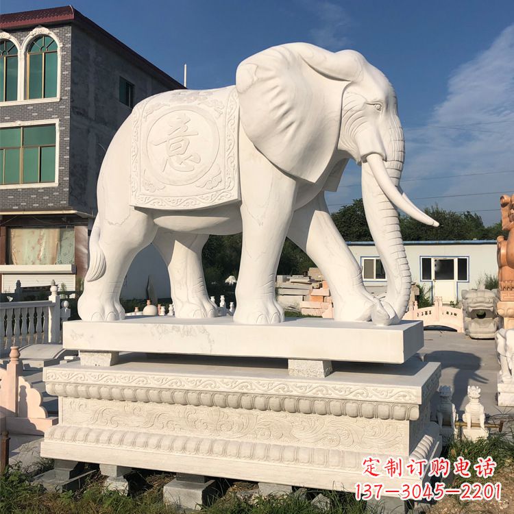 福建佛教石雕大象