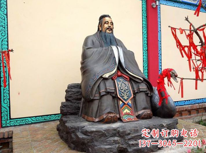 福建浮雕孔子行教