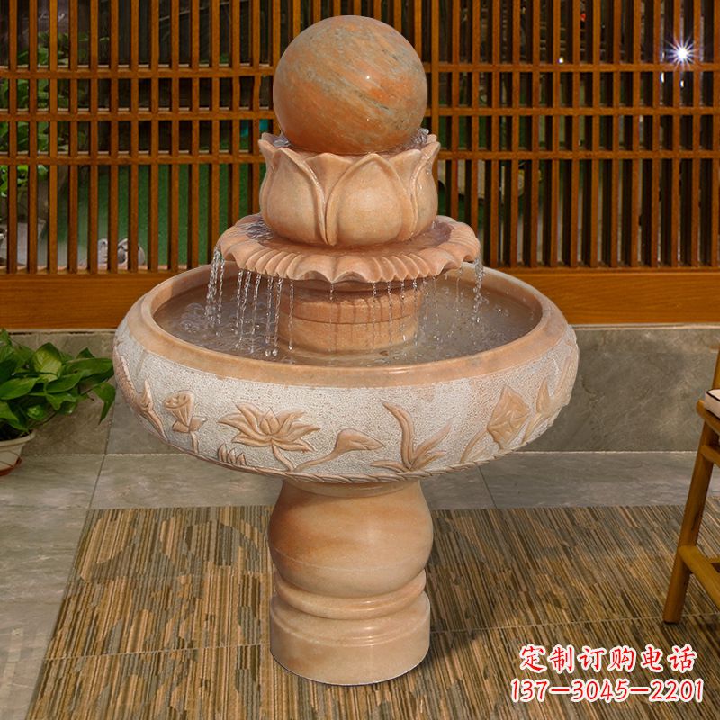 福建领雕塑涪陵悬浮风水球雕塑