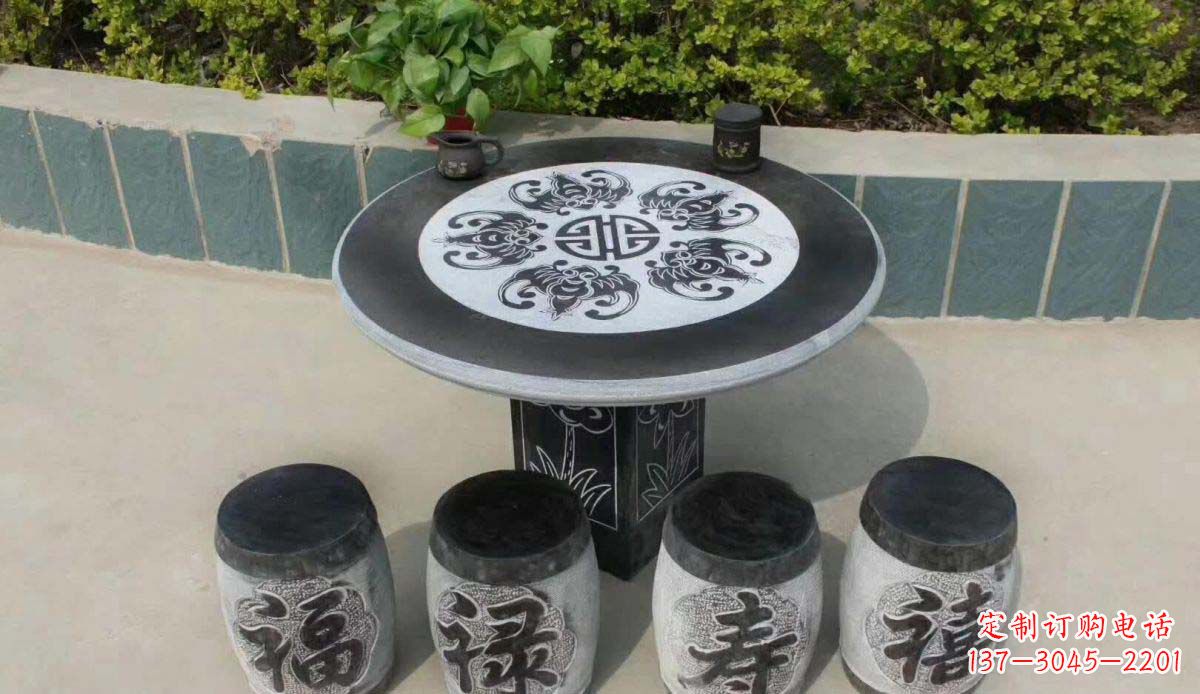 福建传统工艺福禄寿喜雕塑