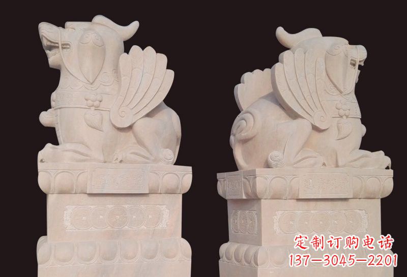 福建福星象征吉祥幸福高照貔貅石雕