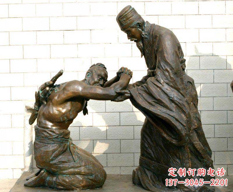福建中领雕塑——传承古代文化的名人铜雕