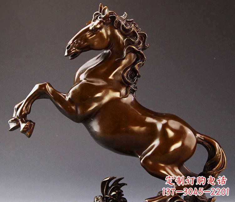 福建青铜马头雕塑