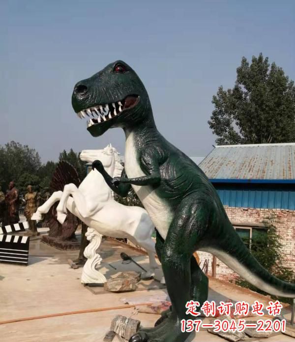 福建玻璃钢仿真恐龙雕塑