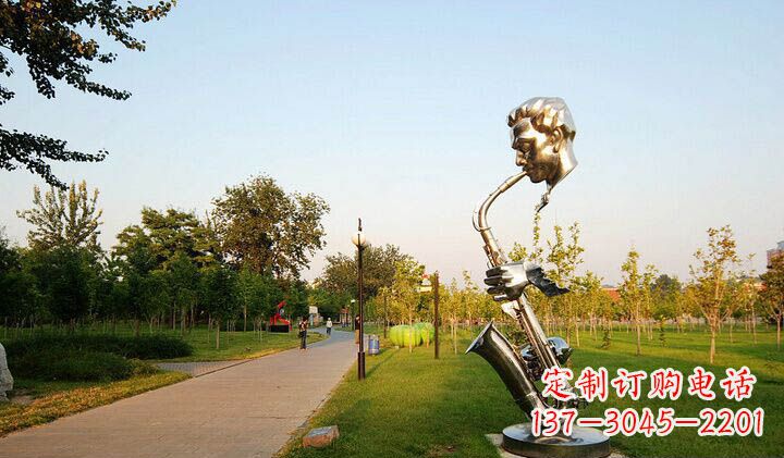 福建不锈钢萨克斯抽象雕塑