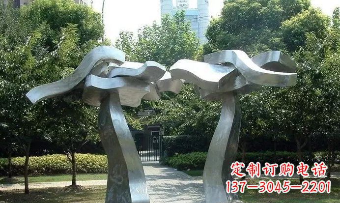 福建不锈钢拱门定制雕塑