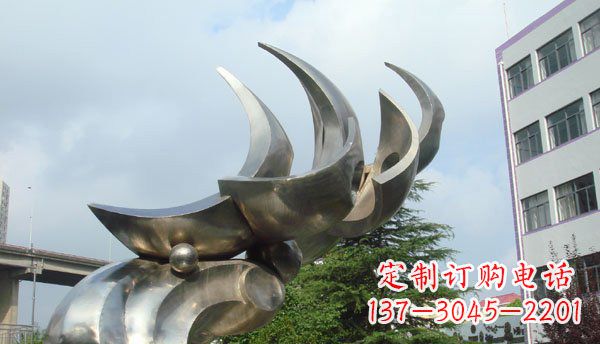 福建中领雕塑出品不锈钢海鸥雕塑