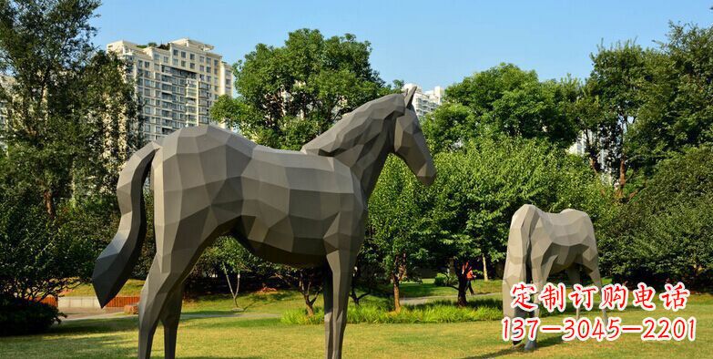 福建产品名称不锈钢动物抽象雕塑