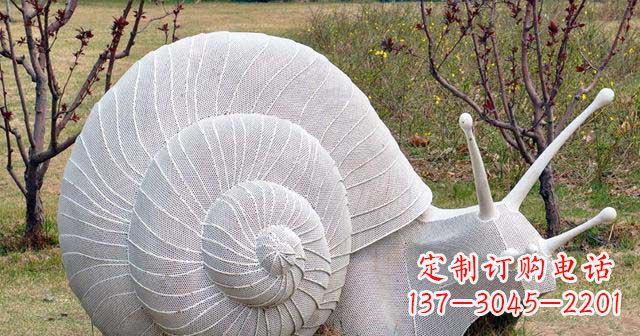 福建抽象不锈钢蜗牛雕塑