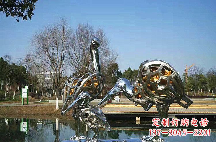 福建手工制作的可爱丹顶鹤雕塑