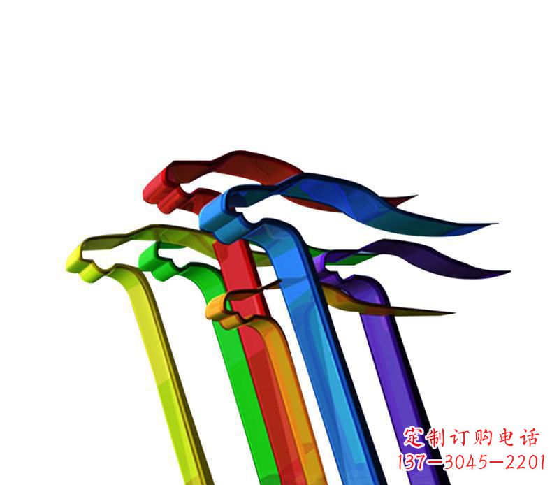 福建欣赏性强的不锈钢飞翔飘带景观雕塑
