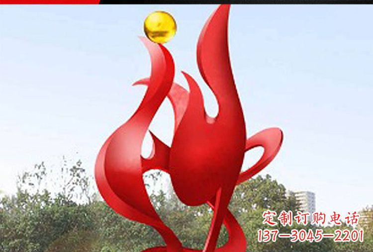 福建现代工艺不锈钢凤凰雕塑