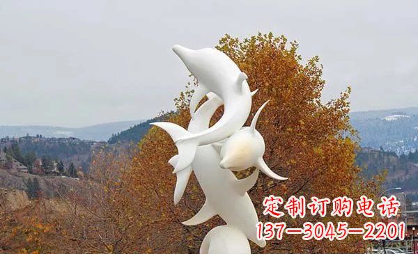 福建山东中领雕塑海豚雕塑让自然之美悠然而生